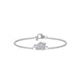 Pear & Emerald Cut Diamond Delicate Chain Bracelet Pear & Emerald Cut Diamond Delicate Chain Bracelet