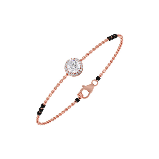 account-offers Solitaire Accent Diamond Mangalsutra Bracelet