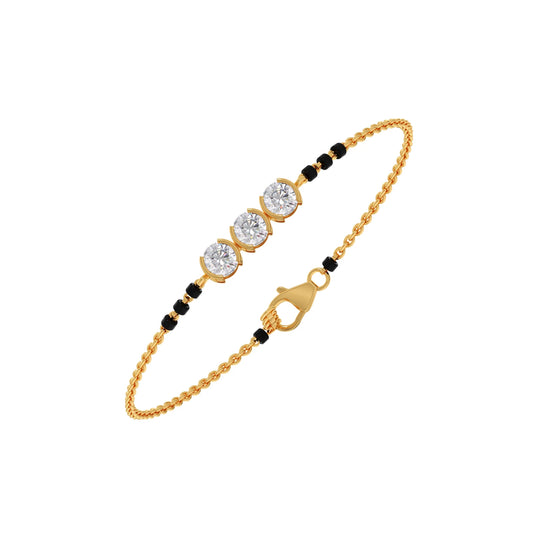 account-offers Trinity Diamond Mangalsutra Bracelet
