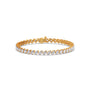 Glimmering Pear Shape Diamond Tennis Bracelet Glimmering Pear Shape Diamond Tennis Bracelet