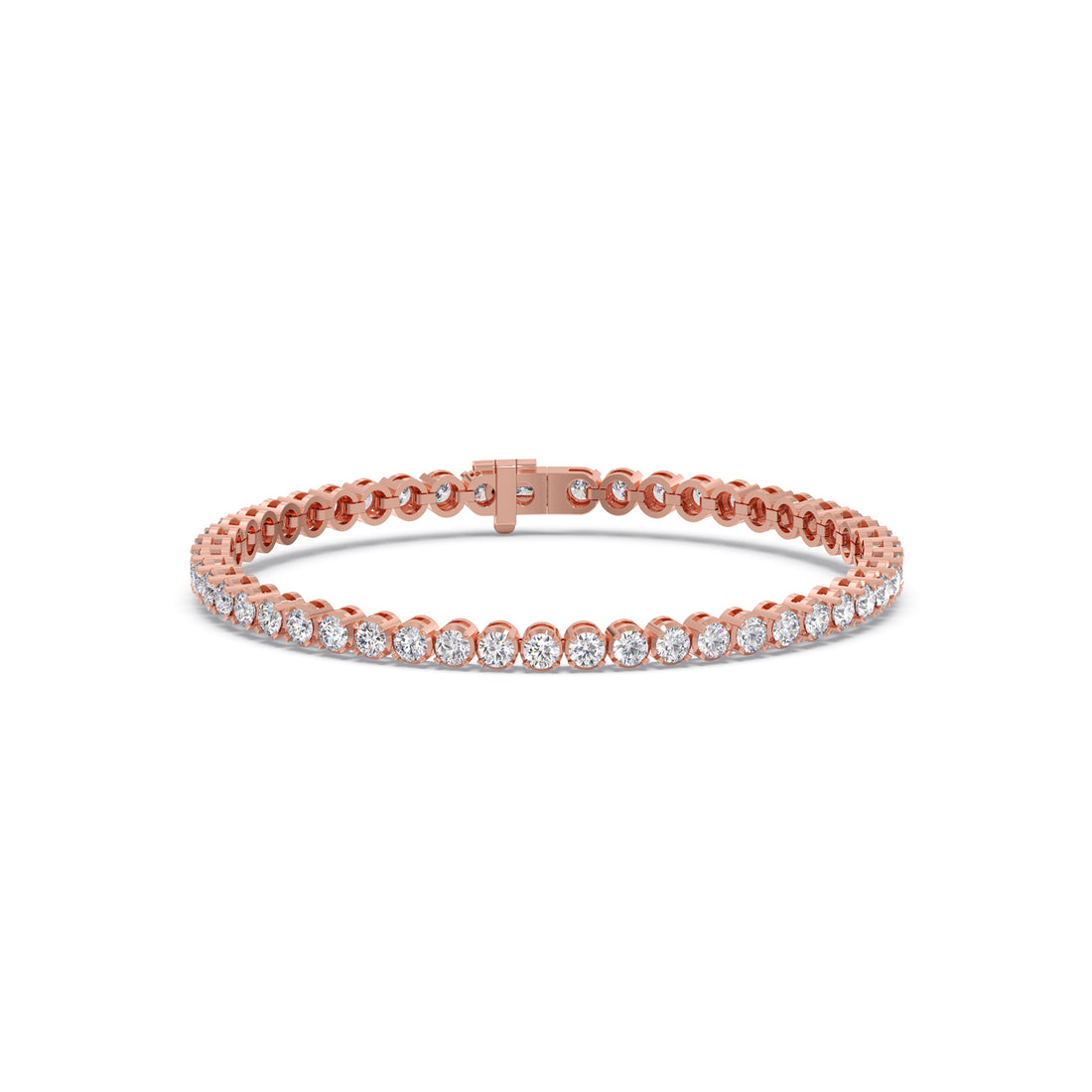 Eternal Grace Round Diamond Tennis Bracelet