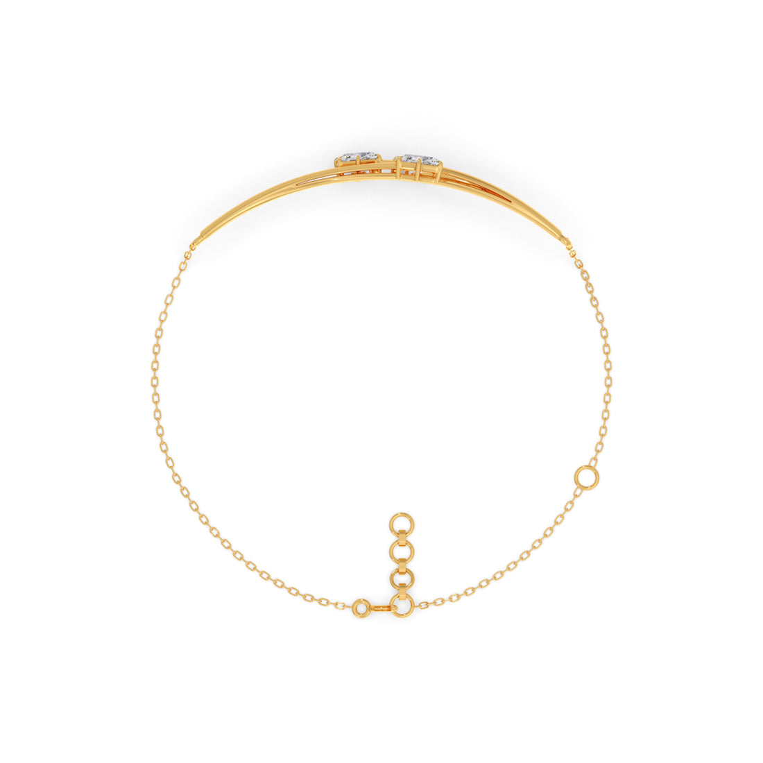 Hexa Twig Chain Bracelet