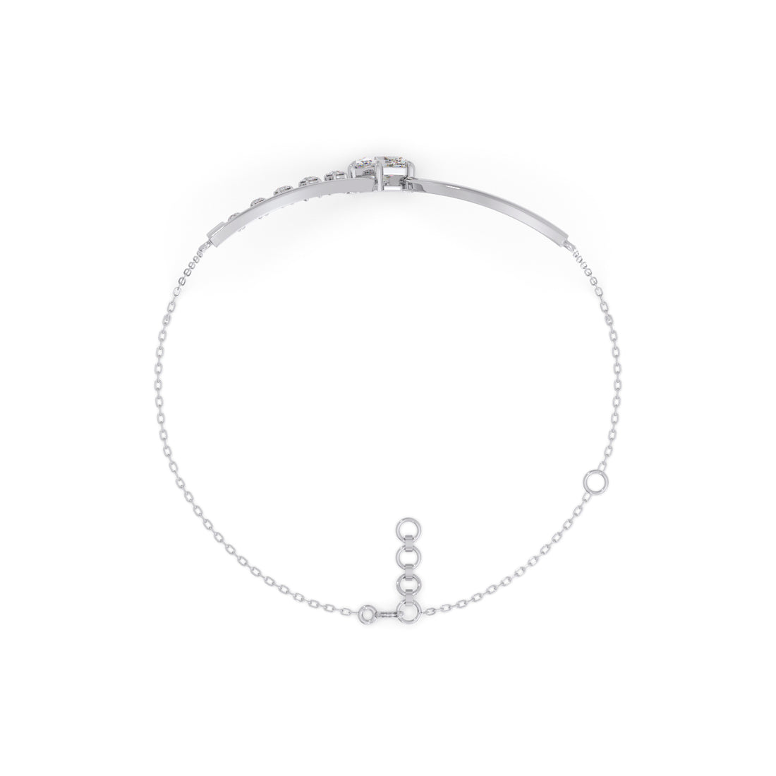 Hexa Horizon Chain Bracelet