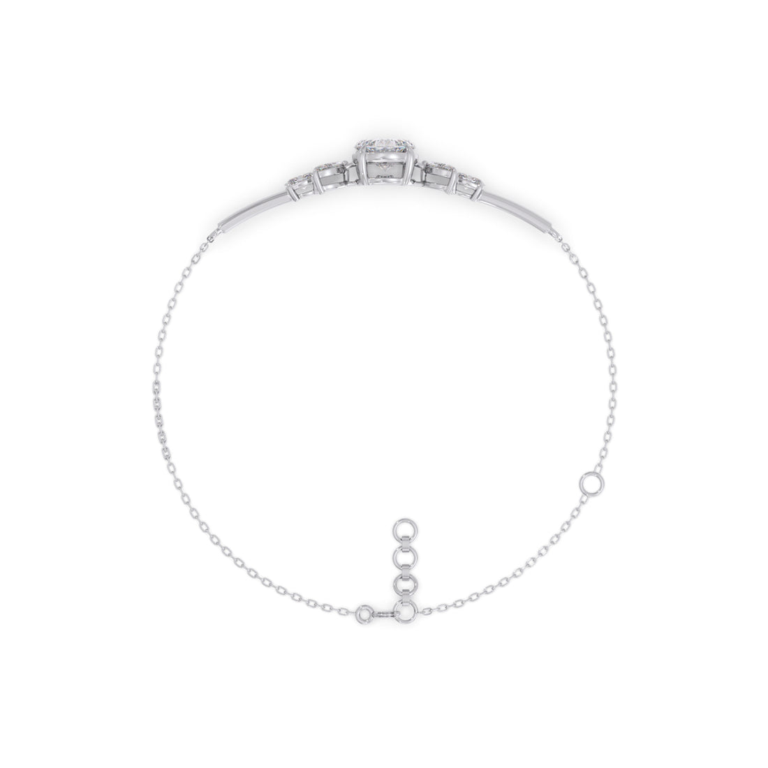 Portuguese Symmetric Chain Bracelet