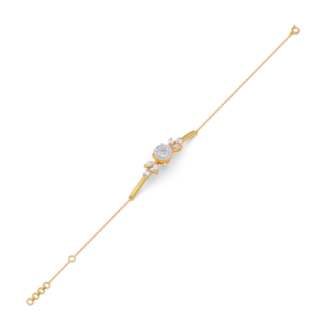 Portuguese Symmetric Chain Bracelet