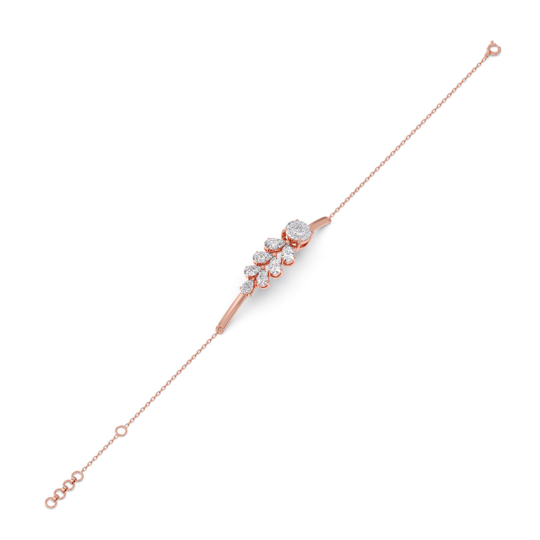 Portuguese Pear Trail Chain Bracelet