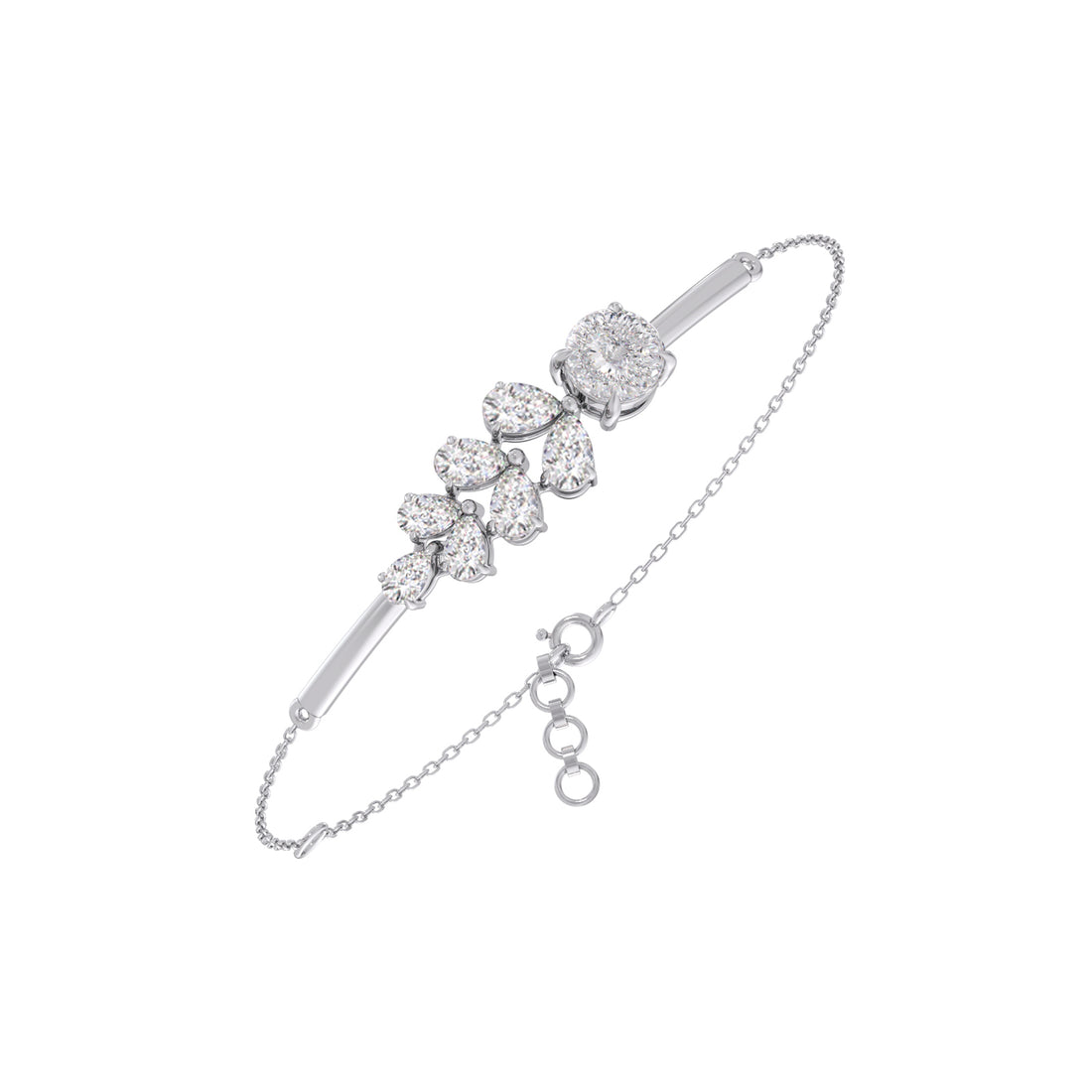 Portuguese Pear Trail Chain Bracelet