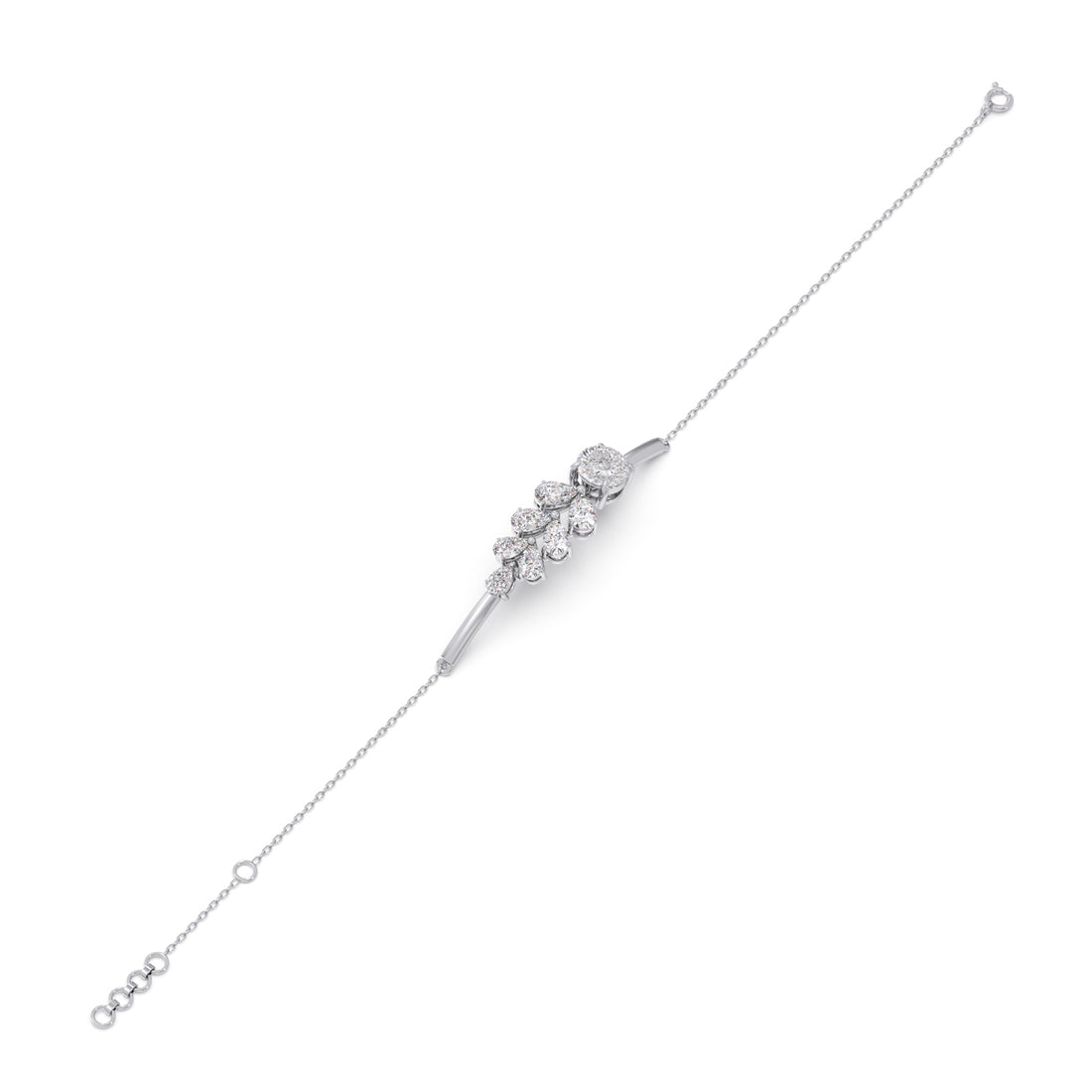 Portuguese Pear Trail Chain Bracelet