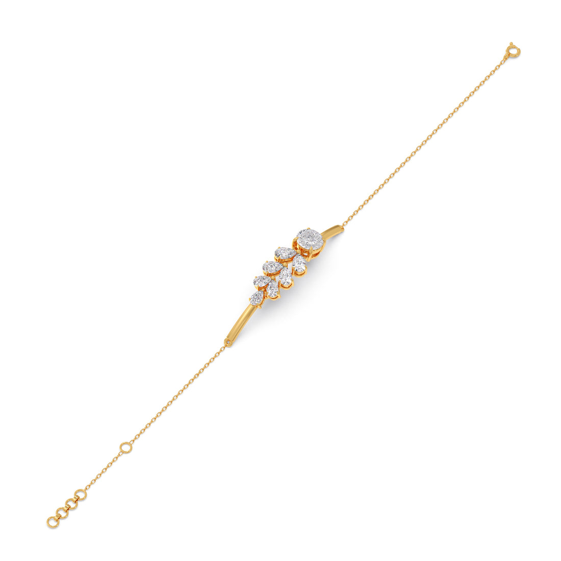 Portuguese Pear Trail Chain Bracelet