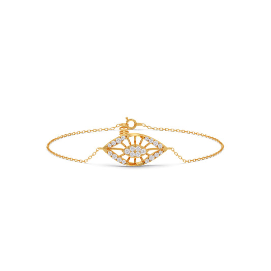 Divine Gaze Chain Bracelet Divine Gaze Chain Bracelet - Yellow