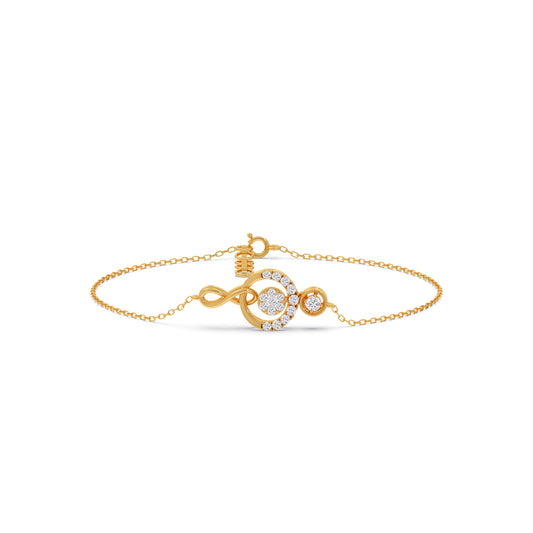 Endless Spark Chain Bracelet Endless Spark Chain Bracelet - Yellow