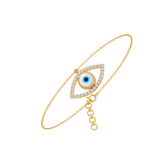 The Marquee Evil Eye Diamond Bracelet The Marquee Evil Eye Diamond Bracelet