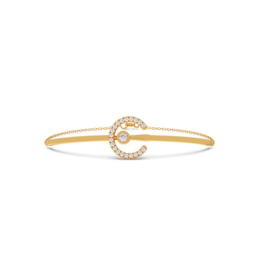 Cresta Diamond Chain Bracelet Cresta Diamond Chain Bracelet - Yellow