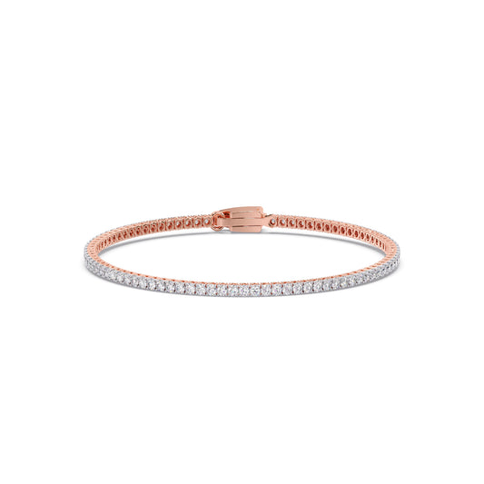 Round Radiance Tennis Bracelet Round Radiance Tennis Bracelet - Rose