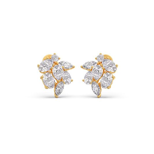 Symphony of Sparkle Diamond Earrings Symphony of Sparkle Diamond Earrings - Yellow