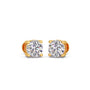 Round Cut Diamond Luna Studs Round Cut Diamond Luna Studs