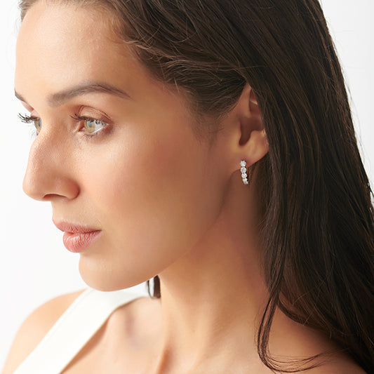 Everyday Round Diamond Earring Everyday Round Diamond Earring