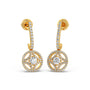 Starburst Diamond Dangle Earrings Starburst Diamond Dangle Earrings