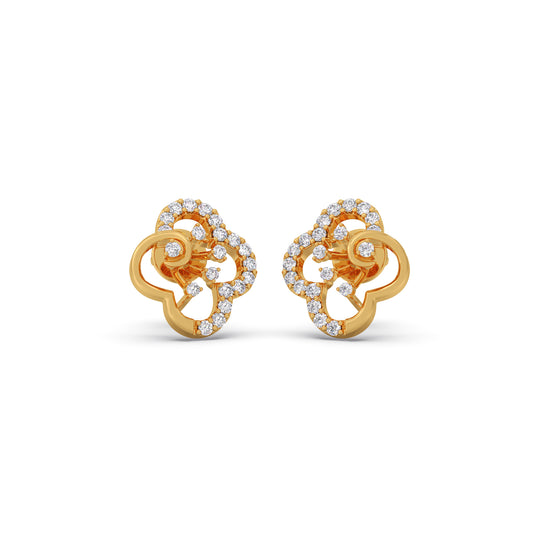 card-product Blush Bloom Diamond Stud Earrings