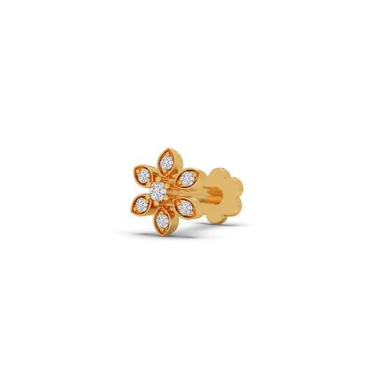 Blossom Diamond Earrings Blossom Diamond Earrings - Yellow