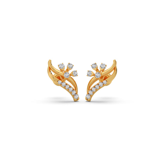 Svelte Diamond Stud Earrings Svelte Diamond Stud Earrings - Yellow