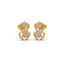 Antiqua Drop Diamond Stud Earrings Antiqua Drop Diamond Stud Earrings
