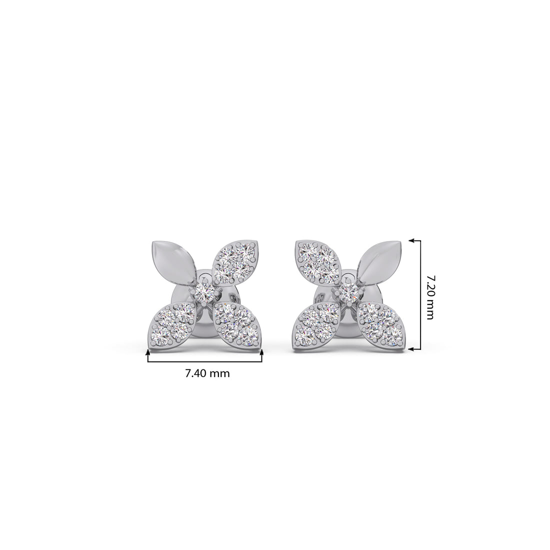 Petal Bloom Stud Earrings
