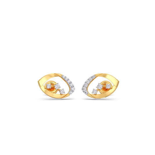 Vibe Marquise Diamond Stud Earrings Vibe Marquise Diamond Stud Earrings - Yellow
