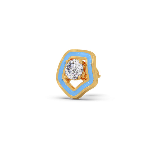 account-offers The Penta Solitaire Diamond Stud Earrings