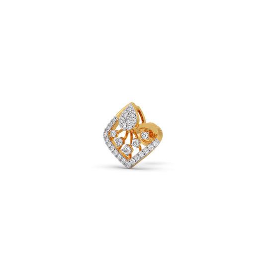 Angular Grace Diamond Studs Earring Angular Grace Diamond Studs Earring - Yellow