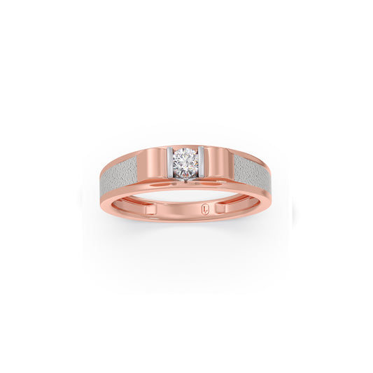 Eternal Hold Diamond Couple Band For Him Eternal Hold Diamond Couple Band For Him - Rose