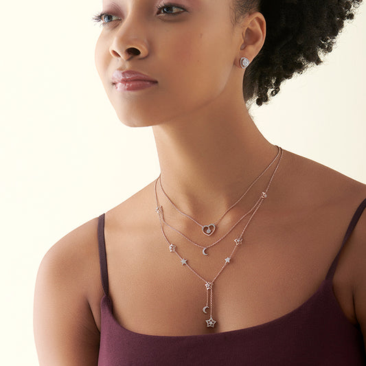 Celestial Layered Necklace Celestial Layered Necklace