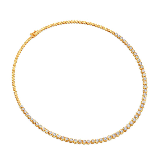 Horizon Glow Round Diamond Necklace Horizon Glow Round Diamond Necklace