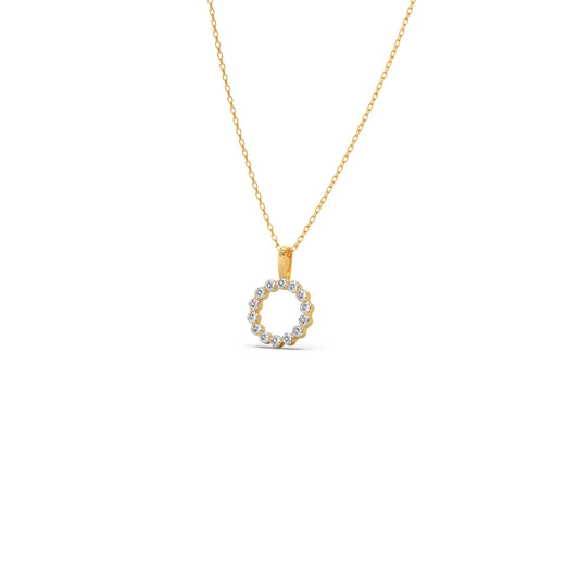 account-offers Classic Round Brilliant Diamond Pendant