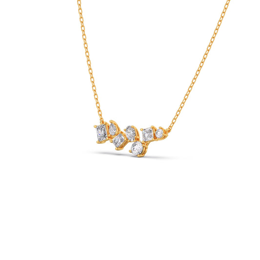 account-offers Scattered Diamond Bar Pendant