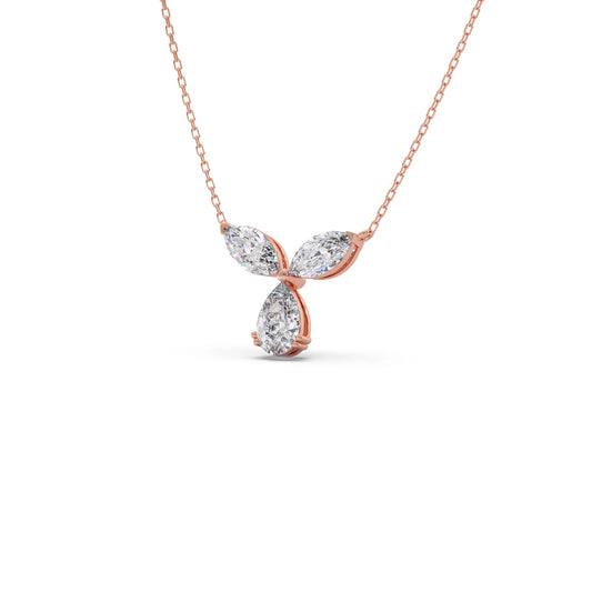 account-offers Marquise & Pear-Cut Diamond Necklace