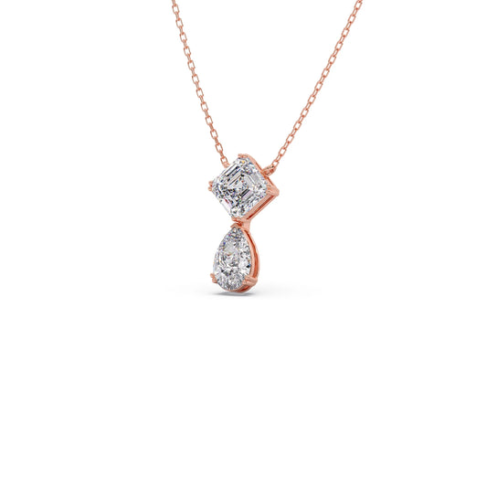 account-offers Cushion & Pear-Cut Diamond Necklace