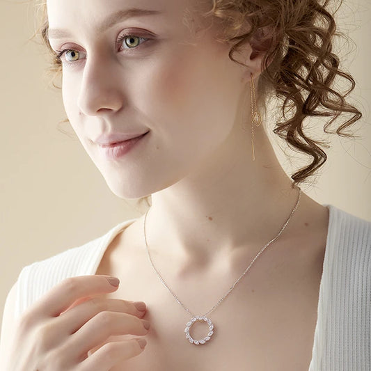 Elegant Marquise Circle Pendant Elegant Marquise Circle Pendant