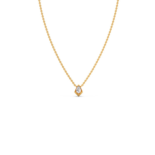 card-product Classic Pear Solitaire Pendant