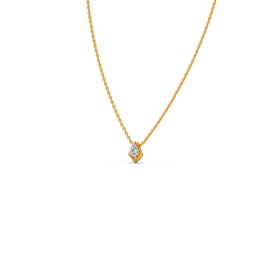 Classic Pear Solitaire Pendant Classic Pear Solitaire Pendant