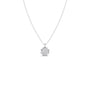 Swirl Diamond Floral Platinum Pendant Swirl Diamond Floral Platinum Pendant