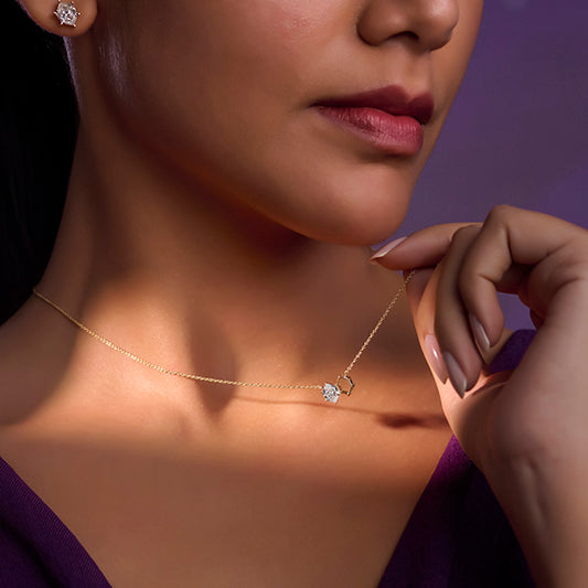 account-offers Hexa Solitaire Pendant Necklace
