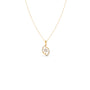 Solar Arc Diamond Pendant Necklace Solar Arc Diamond Pendant Necklace
