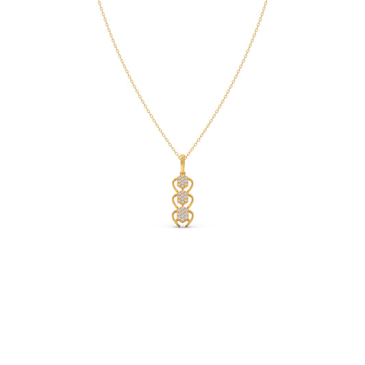 card-product Antiqua Drop Diamond Pendant Necklace