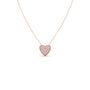 Lustrous Heart Diamond Pendant Lustrous Heart Diamond Pendant