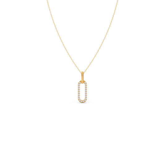 Circle of Life Round Diamond Pendant Circle of Life Round Diamond Pendant - Yellow