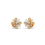 Floral Multi Shape Diamond Stud Earrings Floral Multi Shape Diamond Stud Earrings