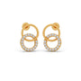 Intertwined Diamond Stud Earrings Intertwined Diamond Stud Earrings