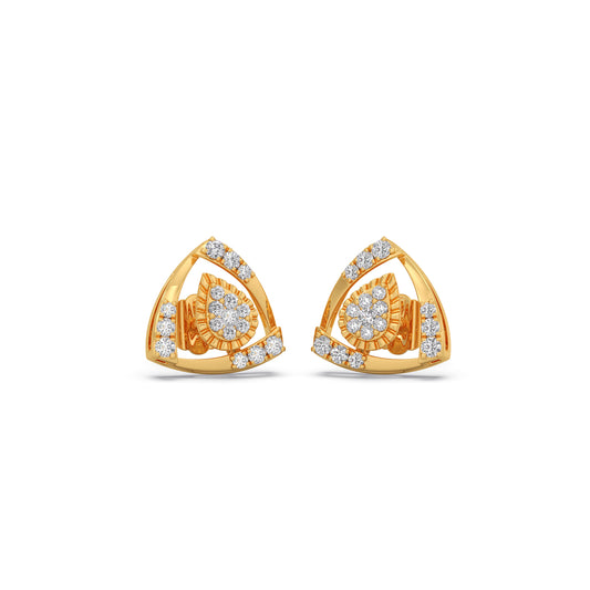 Eternal Sparkle Round Diamond Studs Earrings Eternal Sparkle Round Diamond Studs Earrings - Yellow