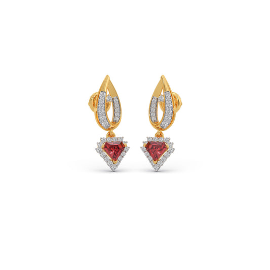 Eternal Blush Gemstone Drop Earrings Eternal Blush Gemstone Drop Earrings - Yellow